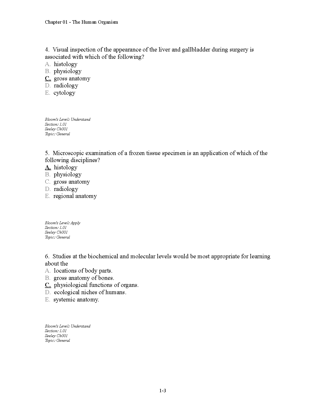 Anatomy & Physiology Test Bank 13th Ed 2026/27 IMG-3
