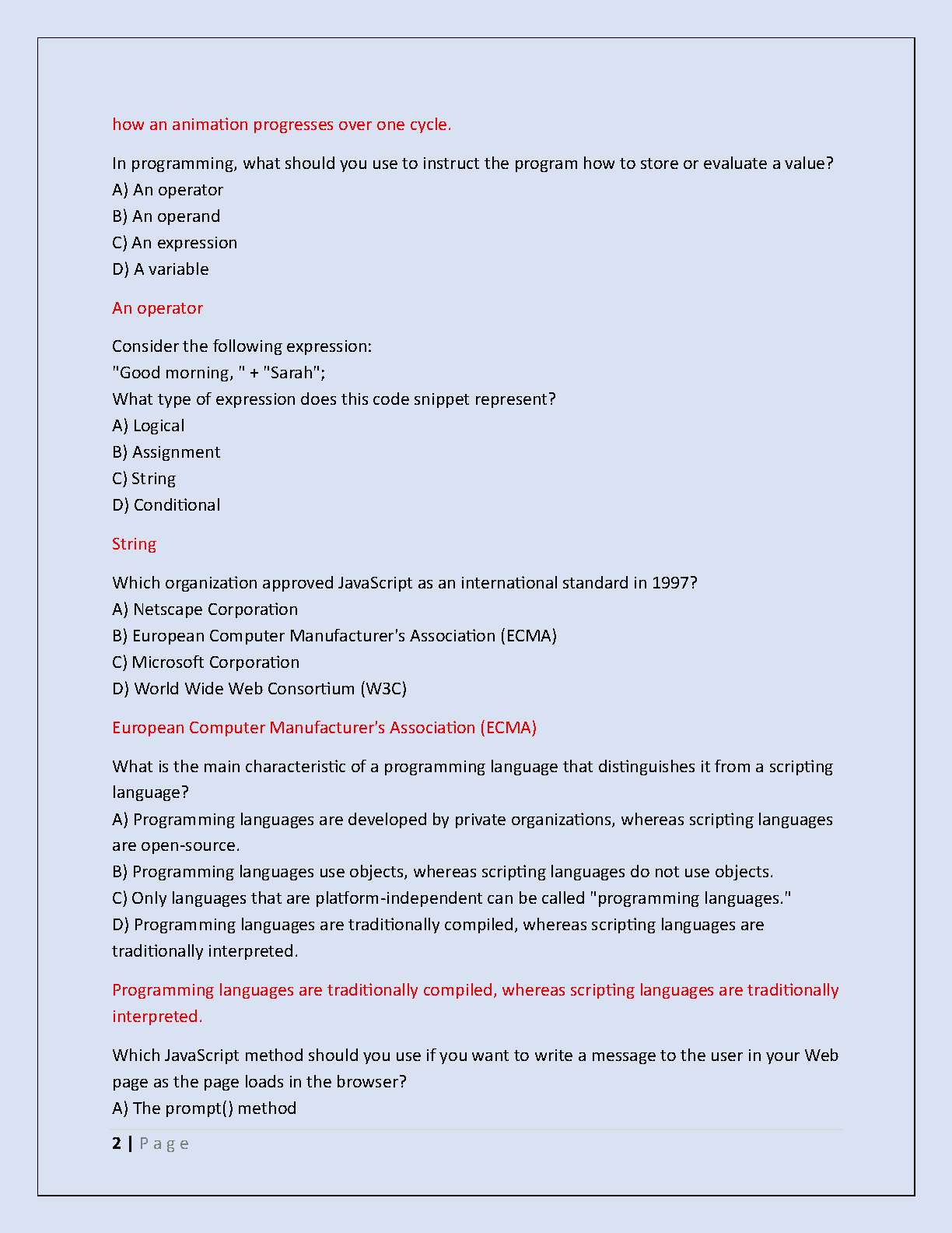 WGU C777 Final Exam 2025 Verified Study Guide