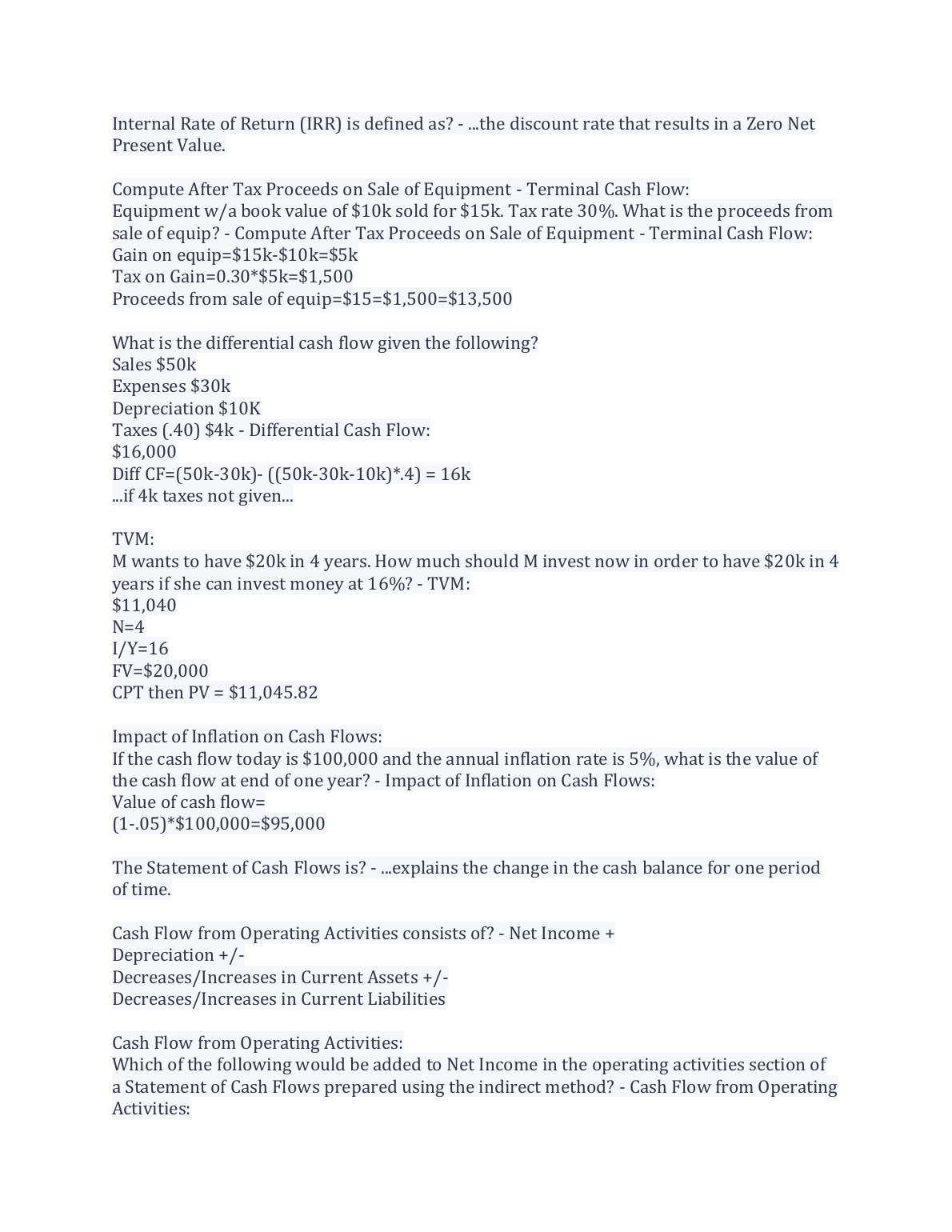 WGU C214 Financial Management Pre-Test Q&A 2023 IMG-1