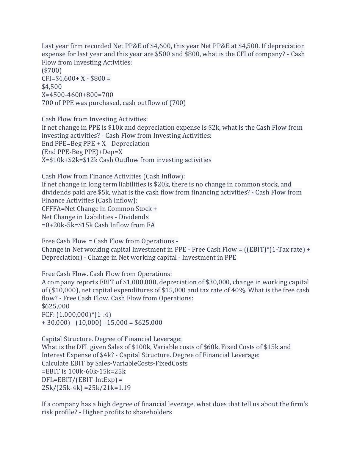 WGU C214 Financial Management Pre-Test Q&A 2023 IMG-3