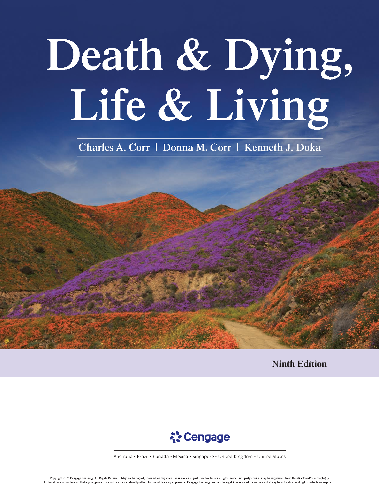 Death & Dying Test Bank Ninth Edition Study Guide