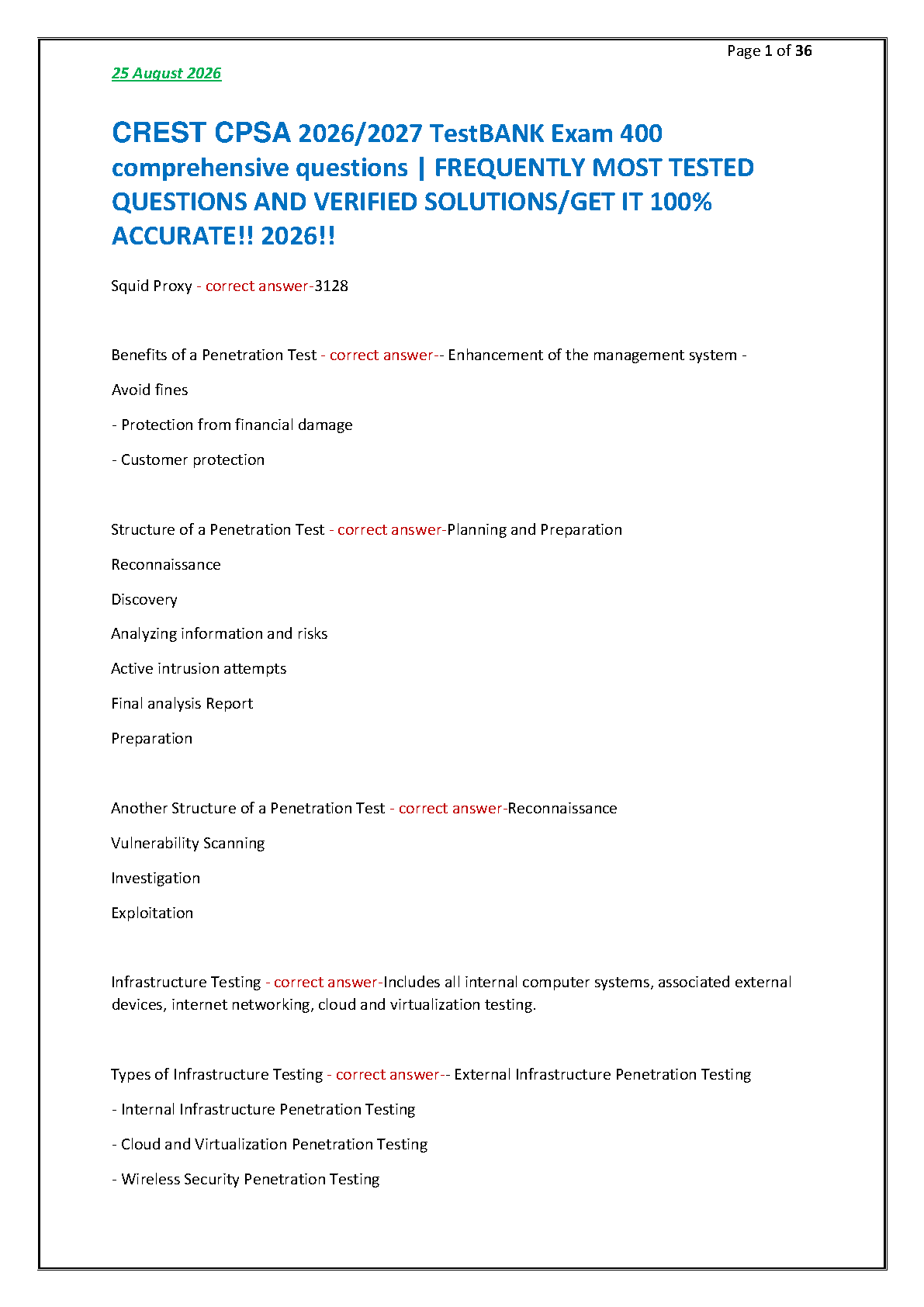 CREST CPSA Test Bank 2026-27 Penetration Testing Questions IMG-1