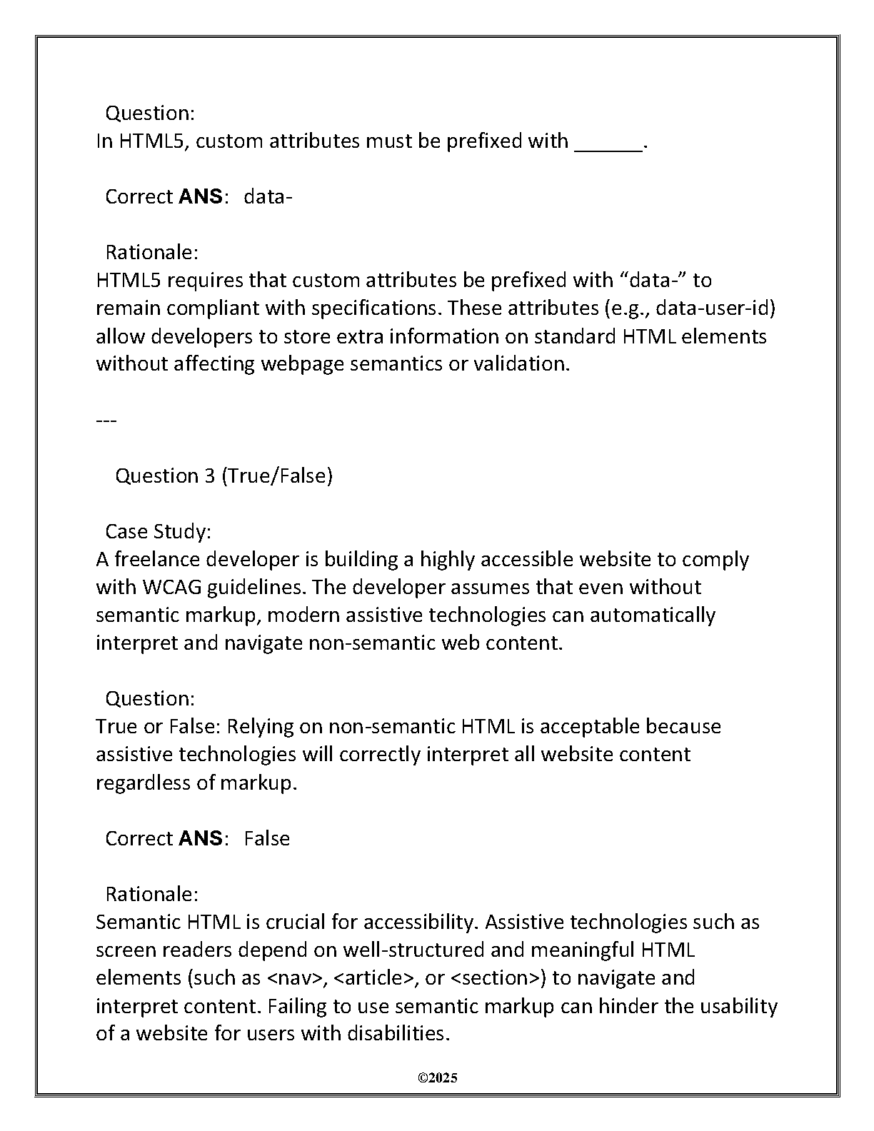 WGU Web Dev Final Exam Q&A 2025 IMG-3