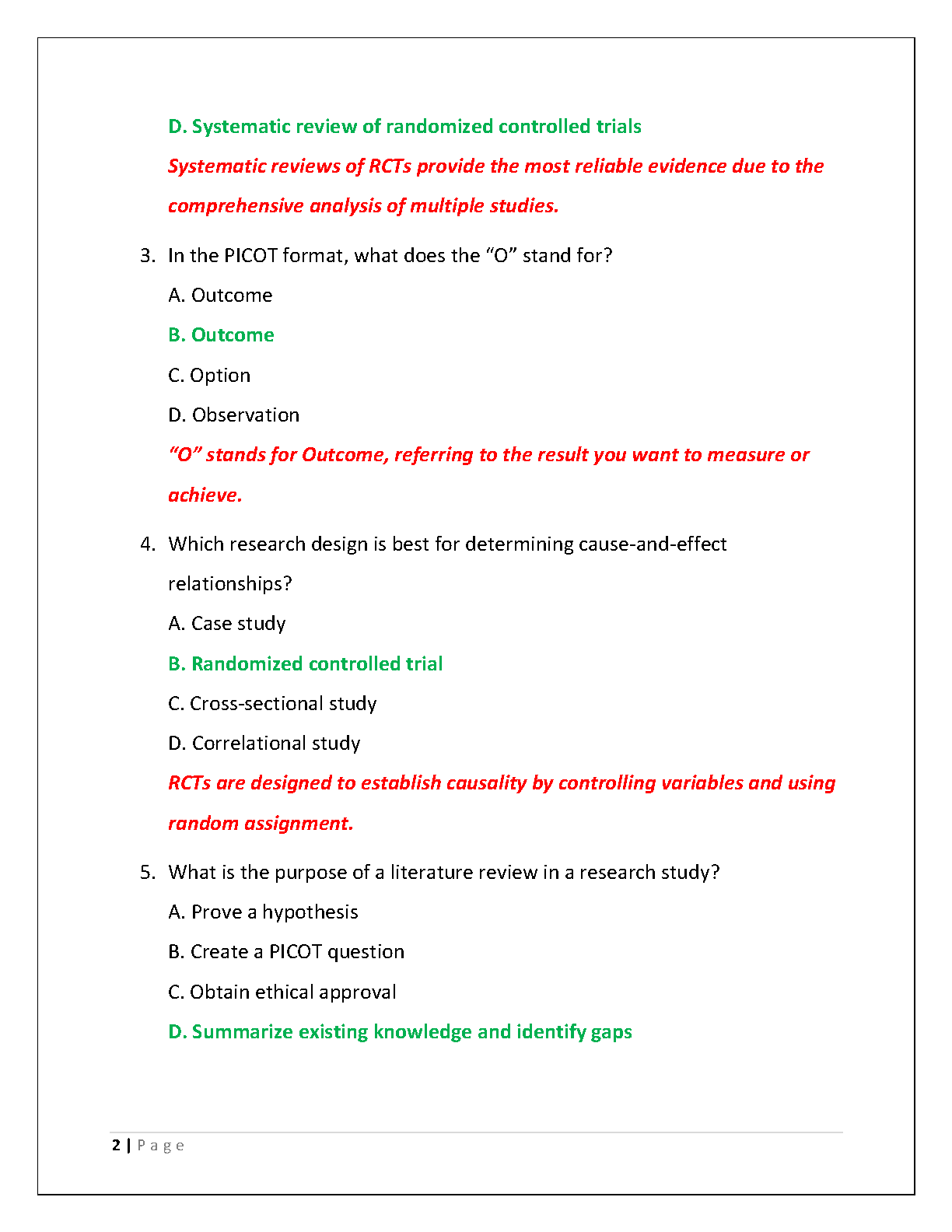 WGU C361 Evidence-Based Practice Final Exam Test Bank 2025