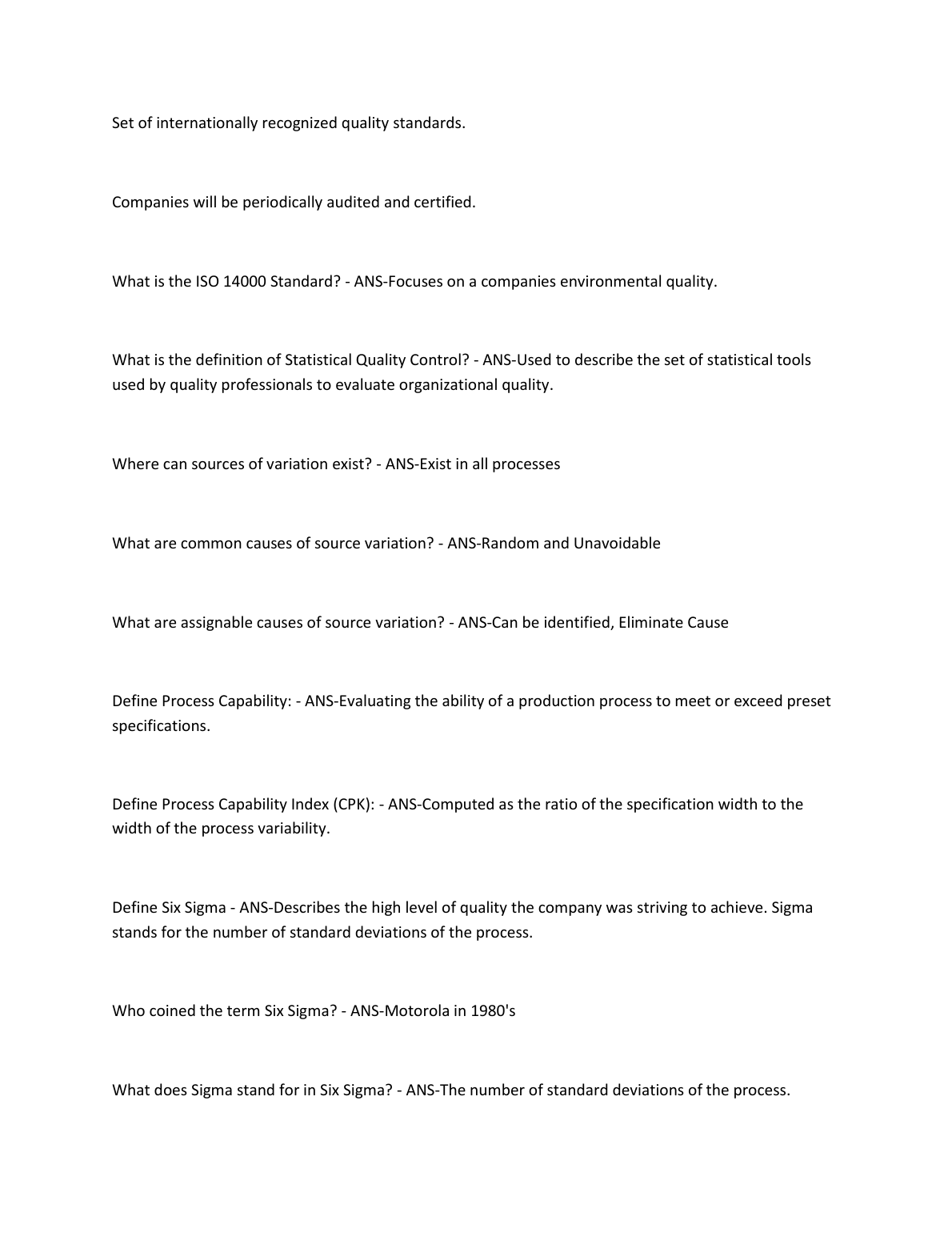 WGU C215 TQM Exam Prep | Complete Q&A Study Guide IMG-1