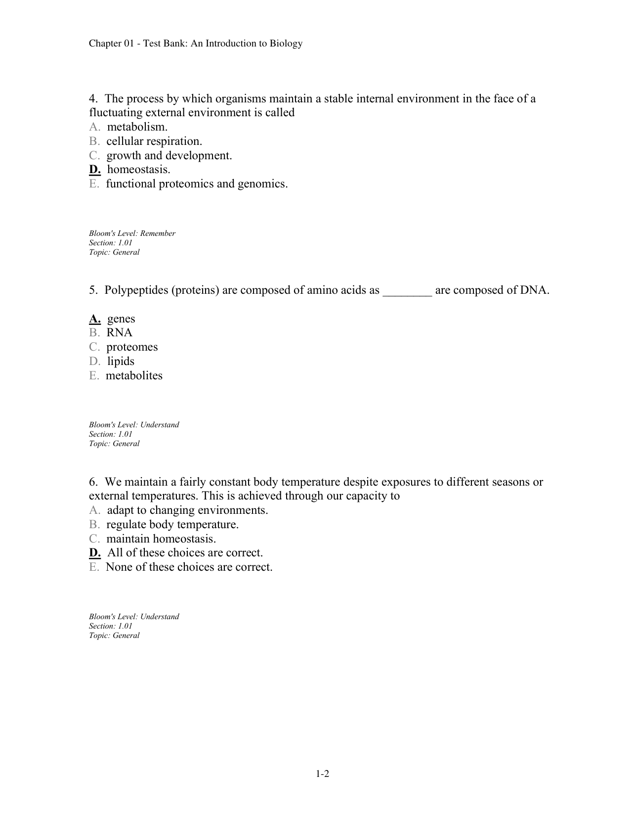 Biology, 2nd Edition TEST BANK IMG-3