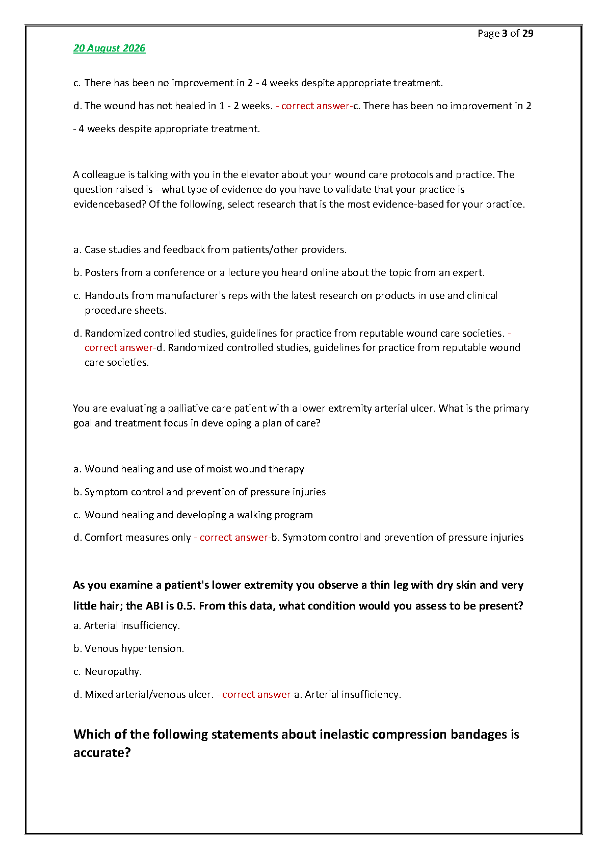 WND 580 Final Exam Questions and Answers IMG-3